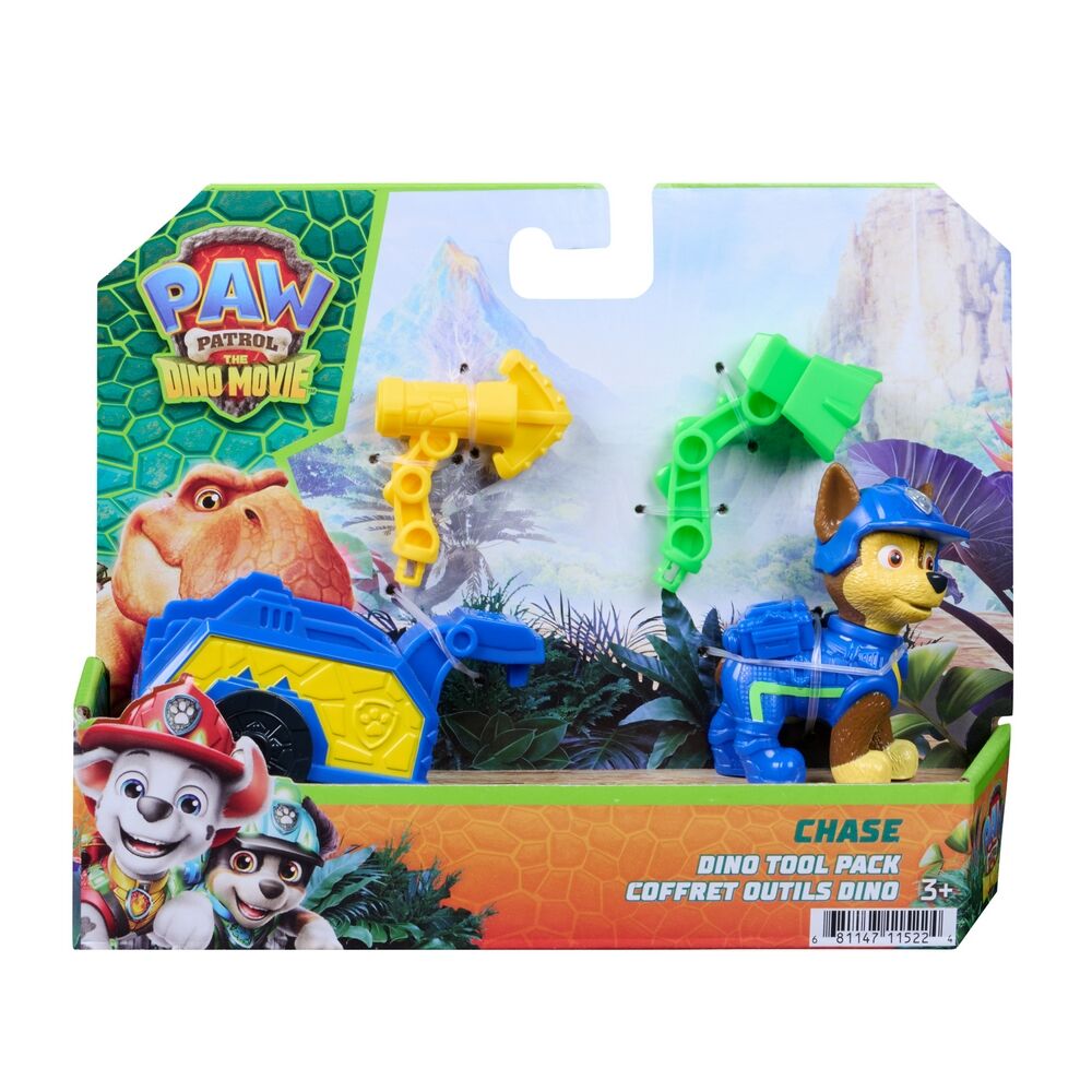 Paw Patrol The Dino Movie Dino Tool Pack - Chase
