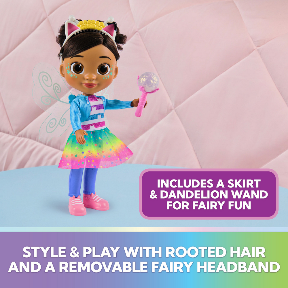 Gabbys Dollhouse Fairylandia Fairy Wishes Doll
