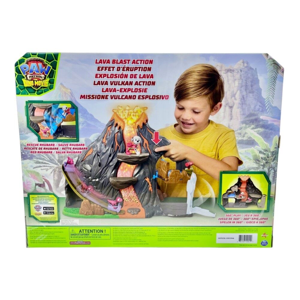 Paw Patrol The Dino Movie - Super Lava Blast Playset