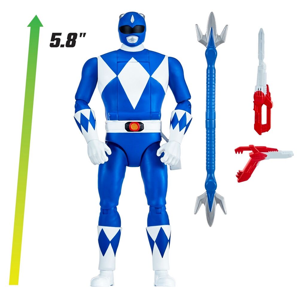 Mighty Morphin Power Rangers Re-Ignition- Auto-Morphin Blue Ranger