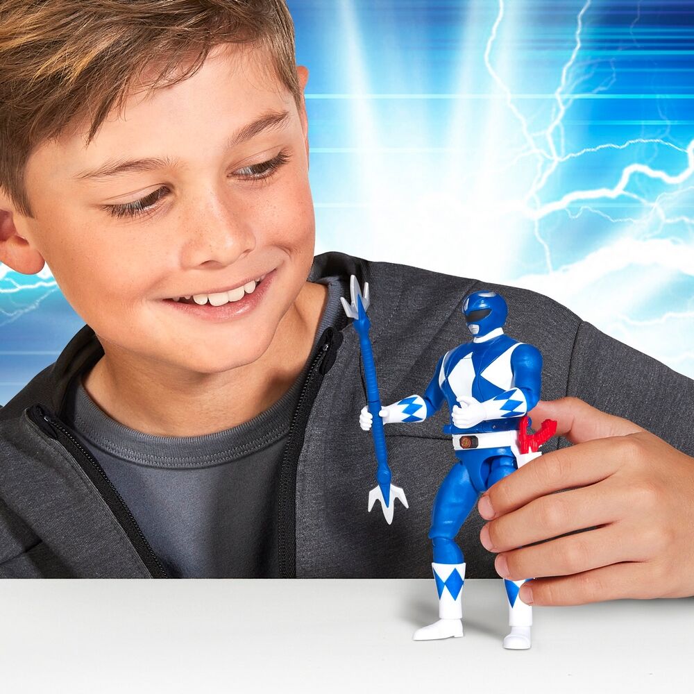 Mighty Morphin Power Rangers Re-Ignition- Auto-Morphin Blue Ranger