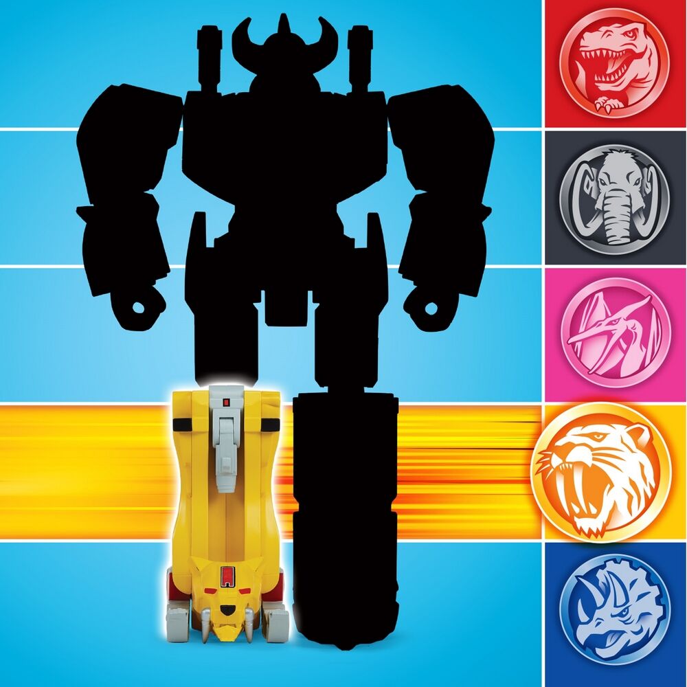 Mighty Morphin Power Ranger Re-ignition Combinable Dinozord -Sabertooth Tiger