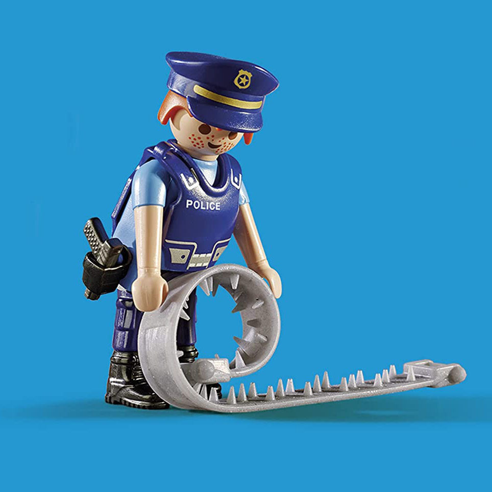 Playmobil City Action - Police Roadblock with Figures