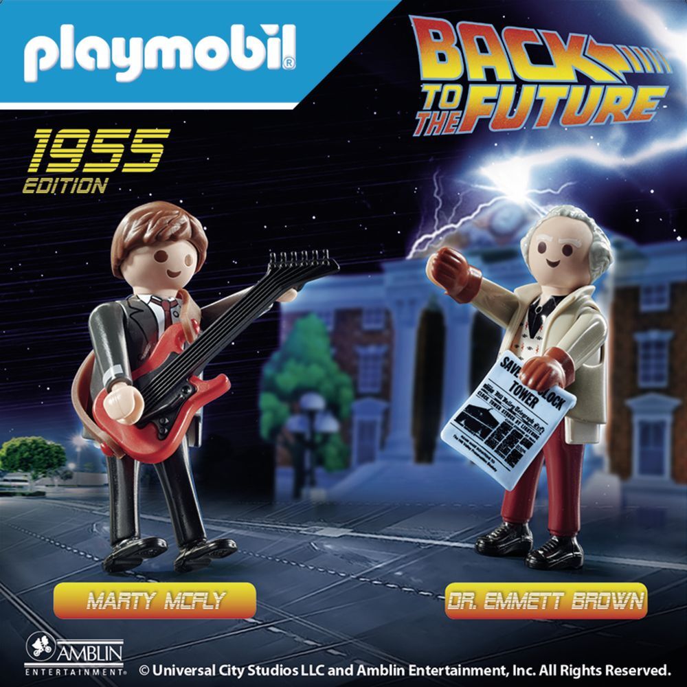 Playmobil Back To The Future - Marty Mcfly & Dr Brown