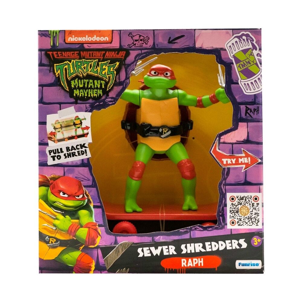 TMNT Ninja Turtles Sewer Sheredders Movie - Raph
