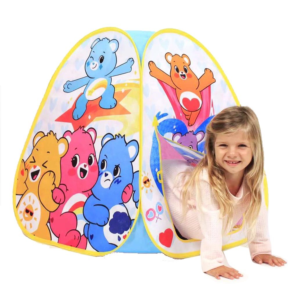 Playhut Classic Hideaway Pop Up Play Tent - Care Bears