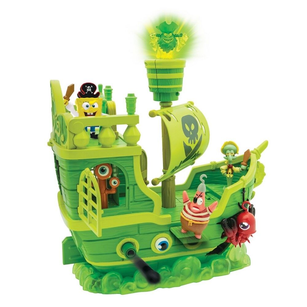 SpongeBob Squarepants Flying Dutchman Playset-Movie