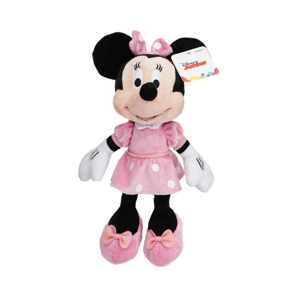 Disney Junior Plush Medium - Minnie Mouse (Pink Dress)