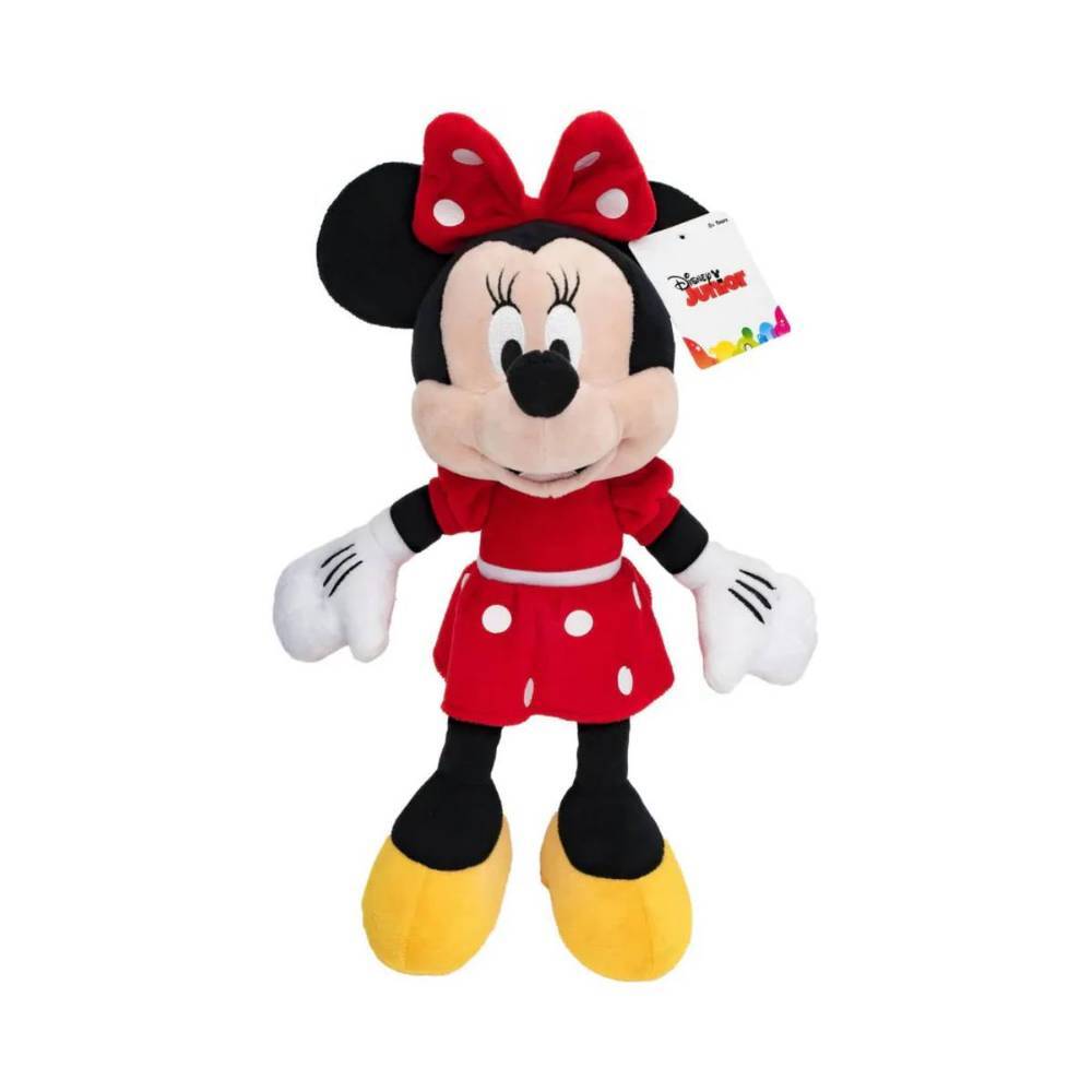 Disney Junior Plush Medium - Minnie Mouse (Red Dress)