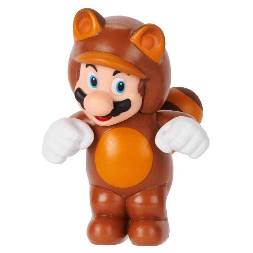 Super Mario Mini Figure 2.5" - Tanooki Mario