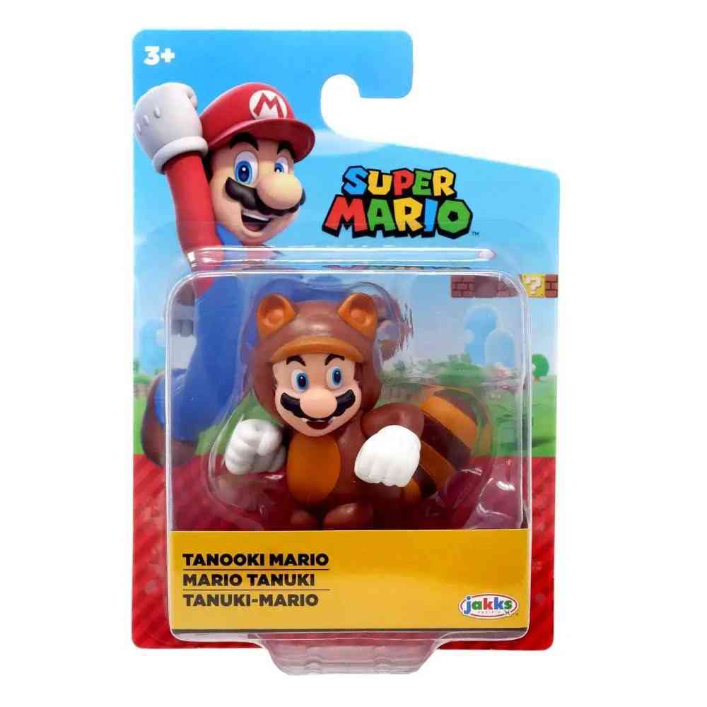 Super Mario Mini Figure 2.5" - Tanooki Mario