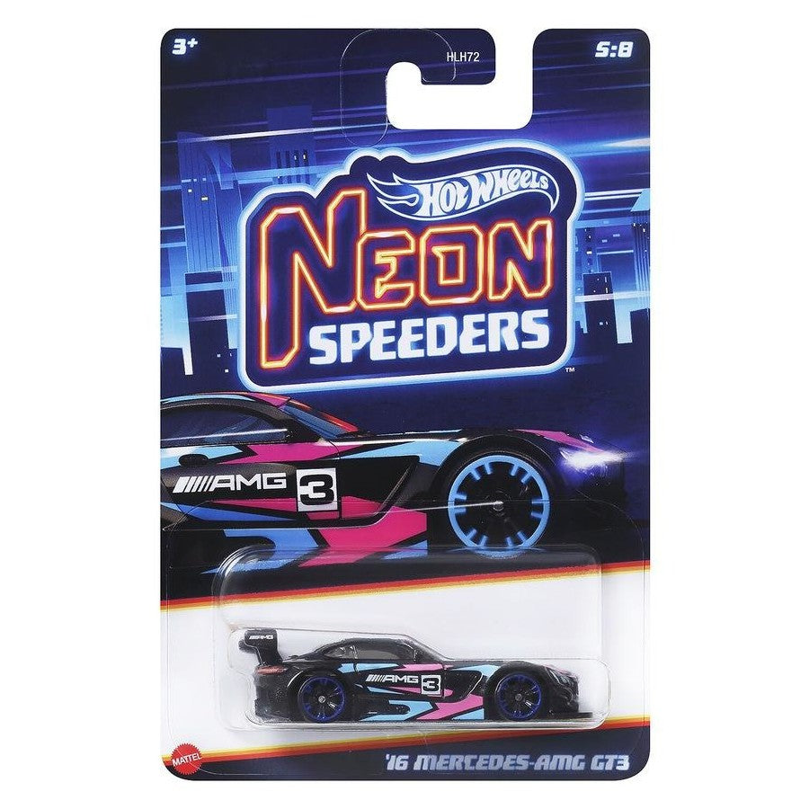 Hot Wheels Neon Speeders 16 Mercedes-AMG GT3