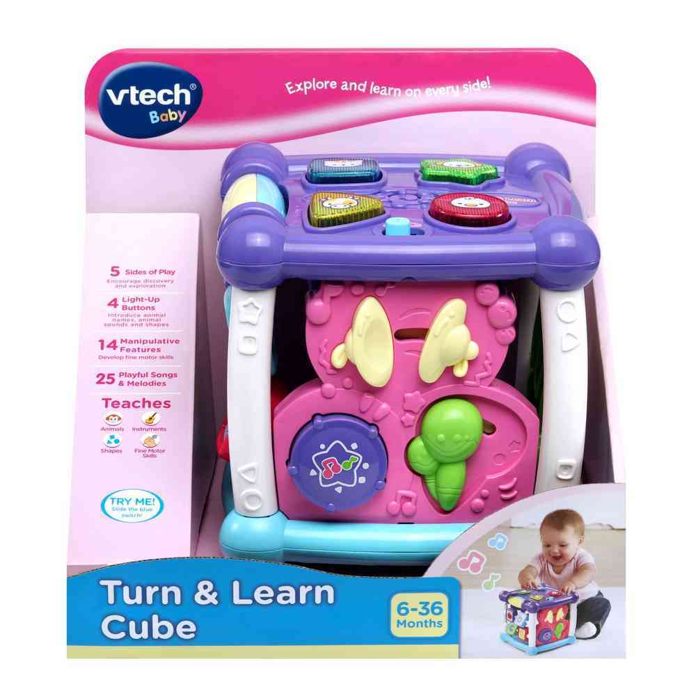 Vtech Baby - Turn & Learn Cube Pink