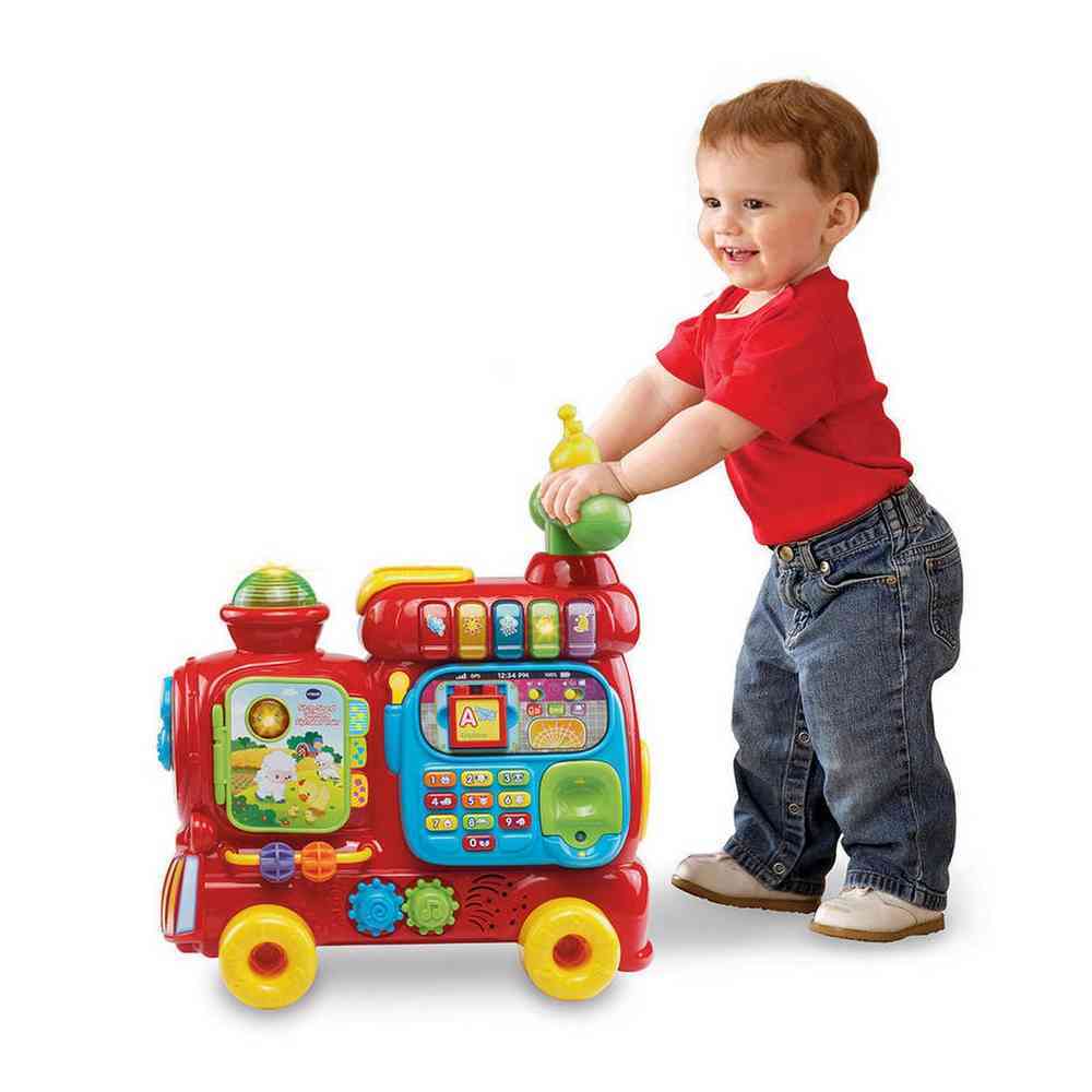 Vtech Baby - Push & Ride Alphabet Train (Red)