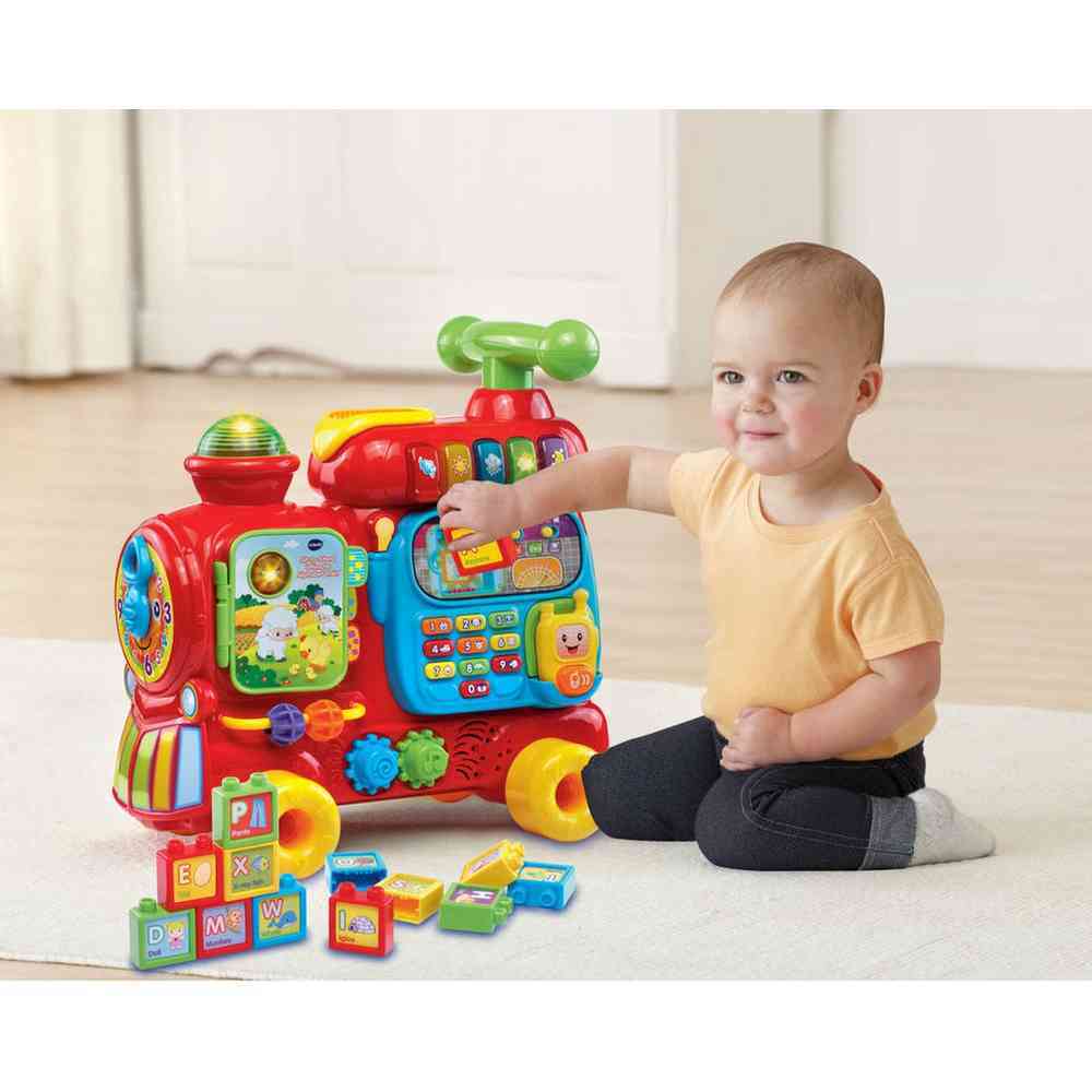 Vtech Baby - Push & Ride Alphabet Train (Red)