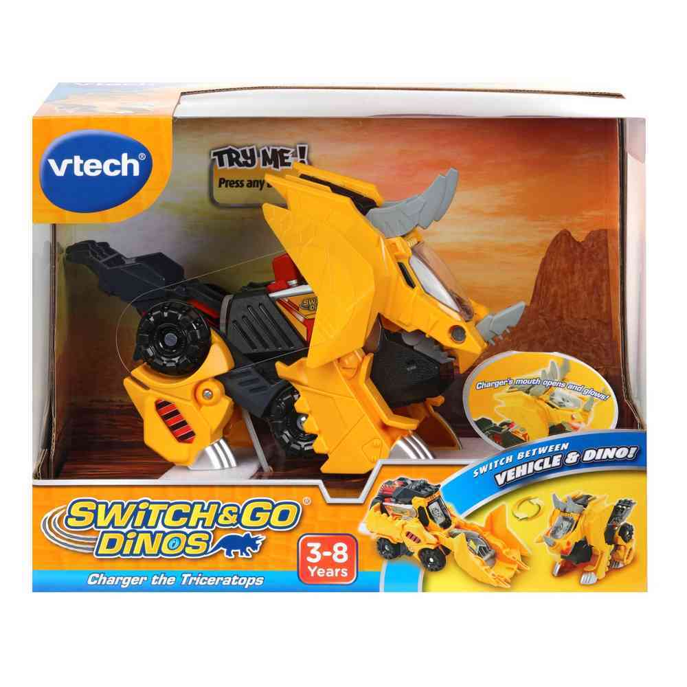 Vtech Switch & Go Dinos - Charger the Triceratops