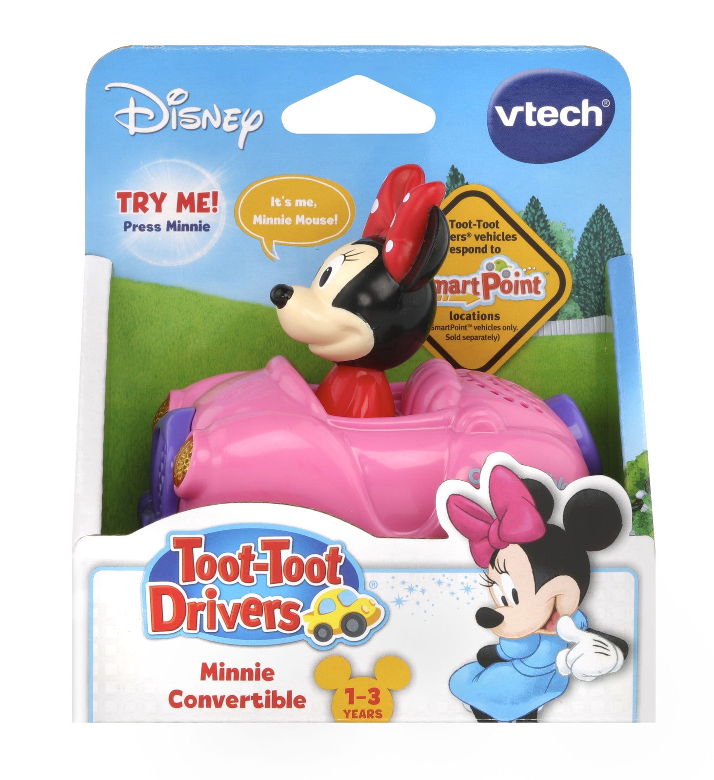 Vtech Toot Toot Drivers Disney - Minnie Convertible