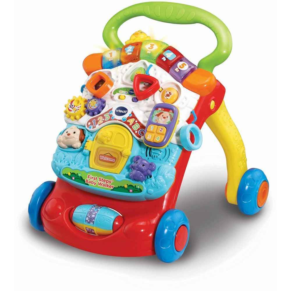 Vtech Baby - First Steps Baby Walker (Red)