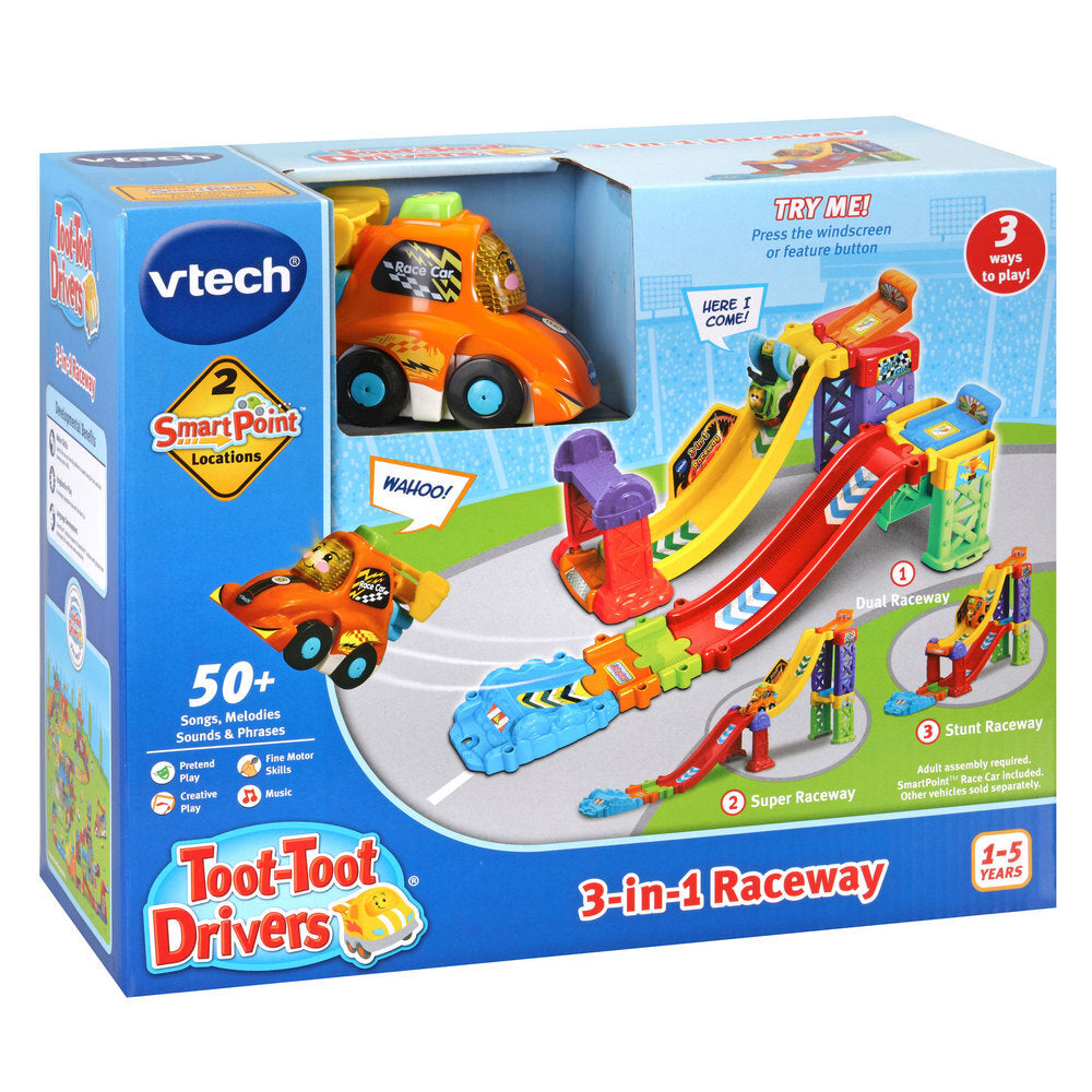 Vtech Toot Toot Drivers - 3 in 1 Raceway