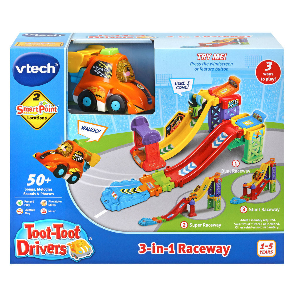 Vtech Toot Toot Drivers - 3 in 1 Raceway