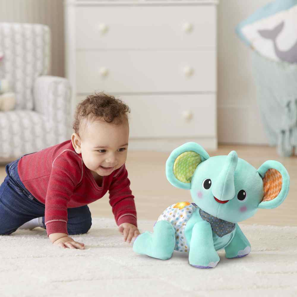 Vtech Baby - Crawl With Me Elephant (Blue)