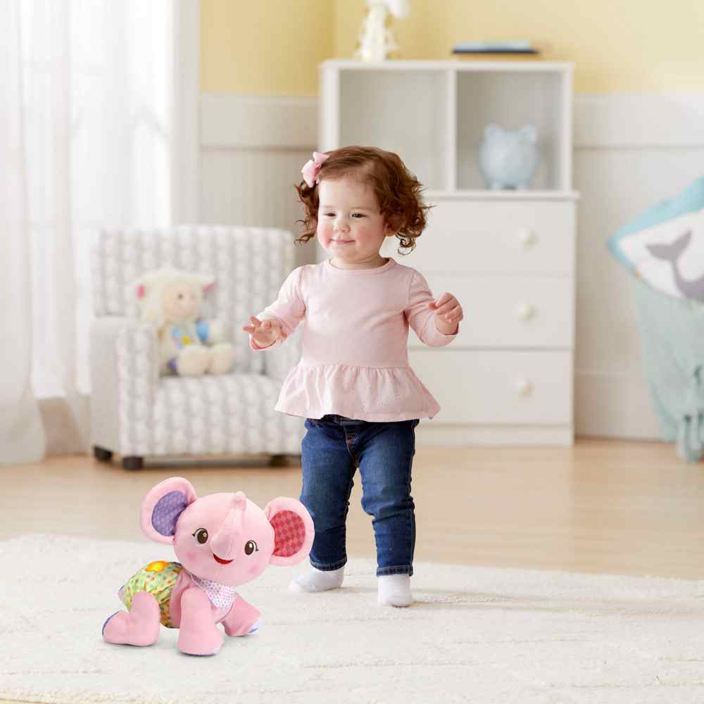 Vtech Baby Crawl With Me Elephant (Pink)