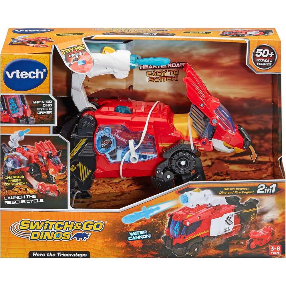 Vtech Switch & Go Dinos - Hero the Triceratops