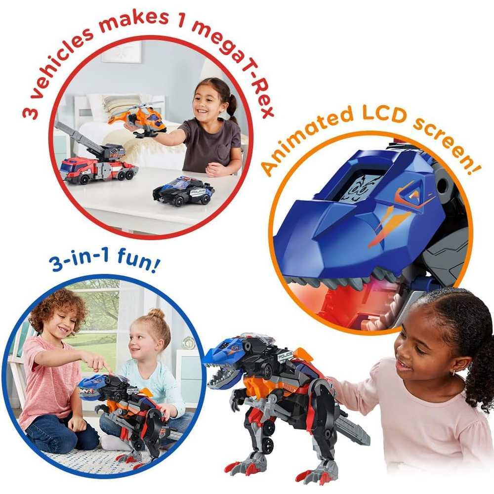 Vtech Switch & Go Dinos - Rescue Raiders 3-in-1