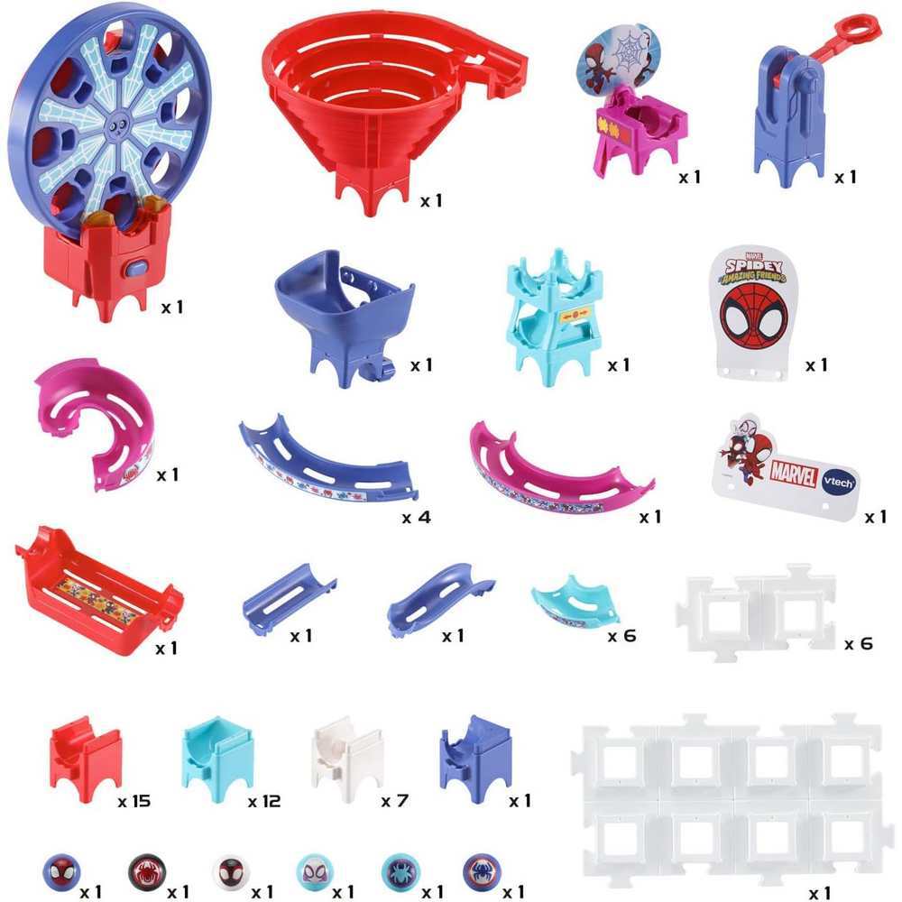 Vtech Marble Rush - Go-Spidey-Go Set