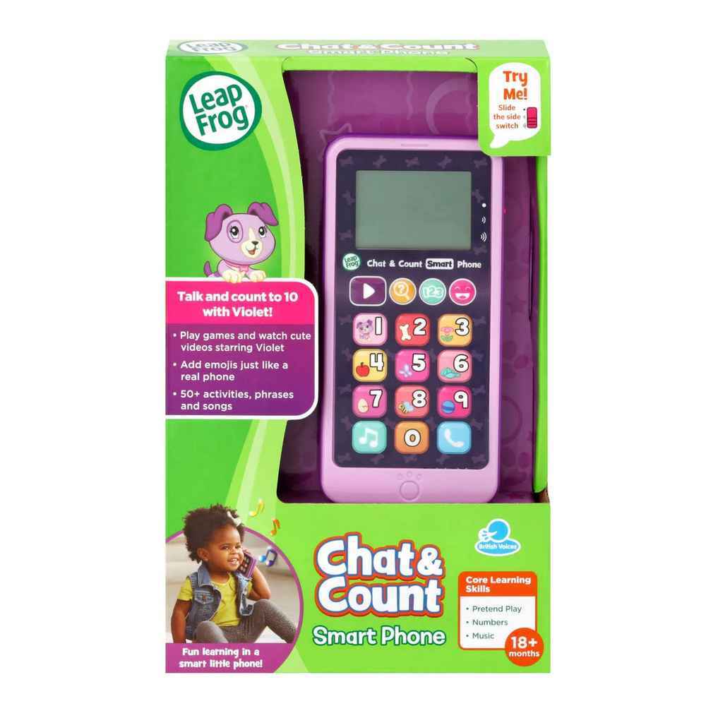 LeapFrog Chat & Count Smart Phone Violet