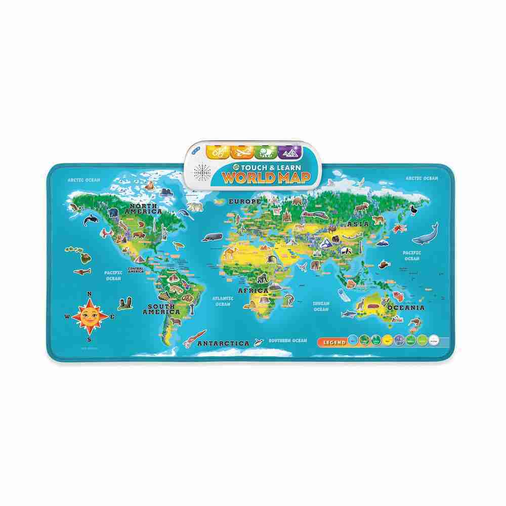 LeapFrog - Touch & Learn World Map