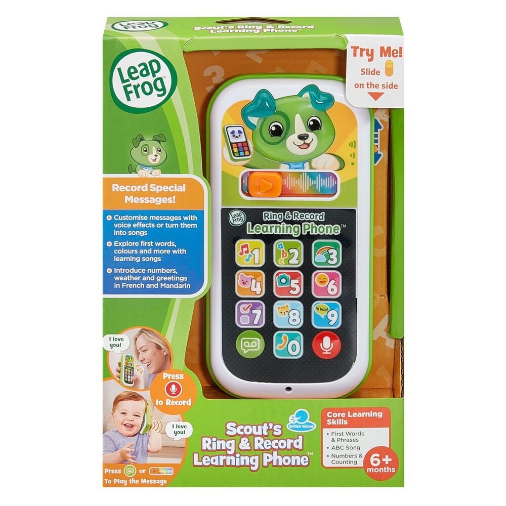 LeapFrog - Scout's Ring & Record Learning Phone