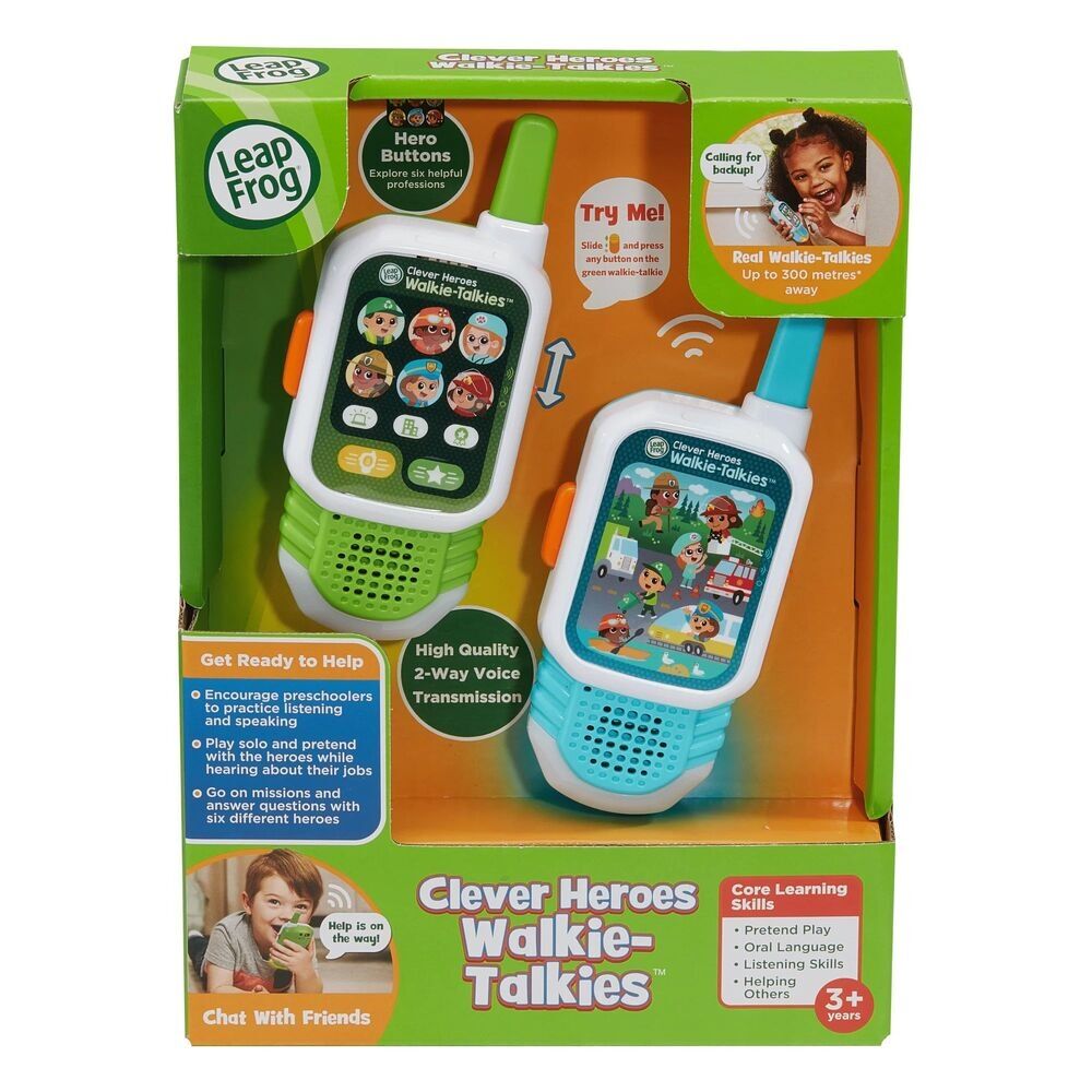 LeapFrog -Clever Heros Walkie-Talkies