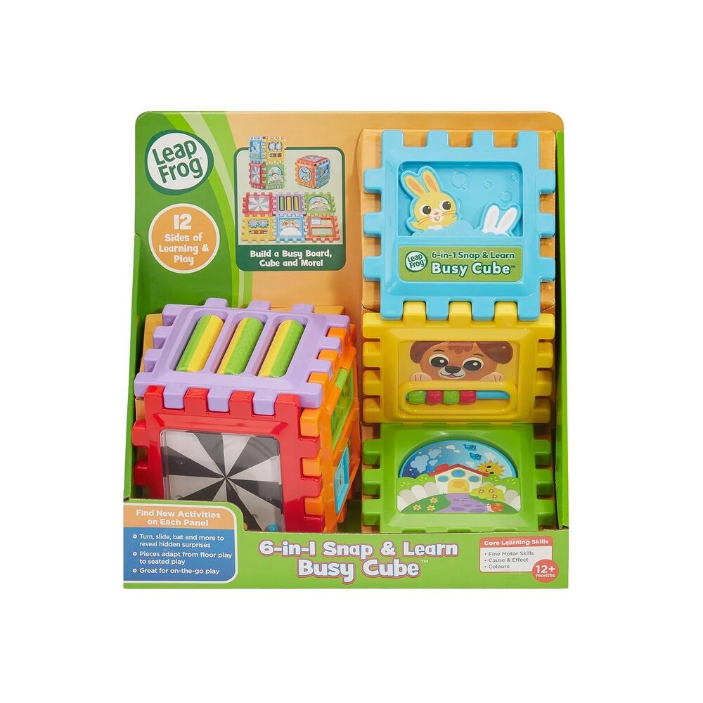 LeapFrog 6-in-1 Snap & Learn Busy Cube