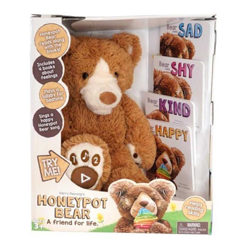 Honeypot Bear Storytime Friends Talking Bear