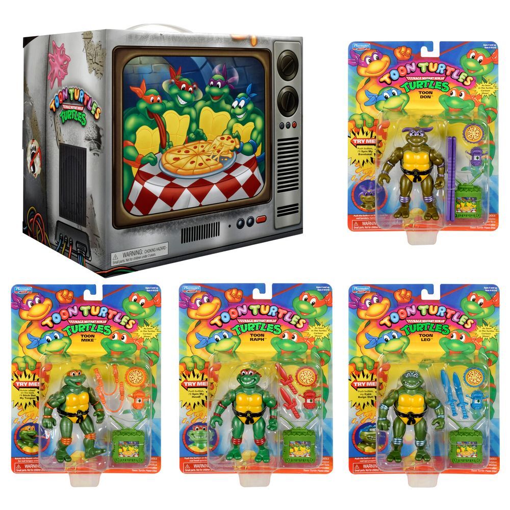 TMNT Classic Collection 4 Pack - Toon Turtles