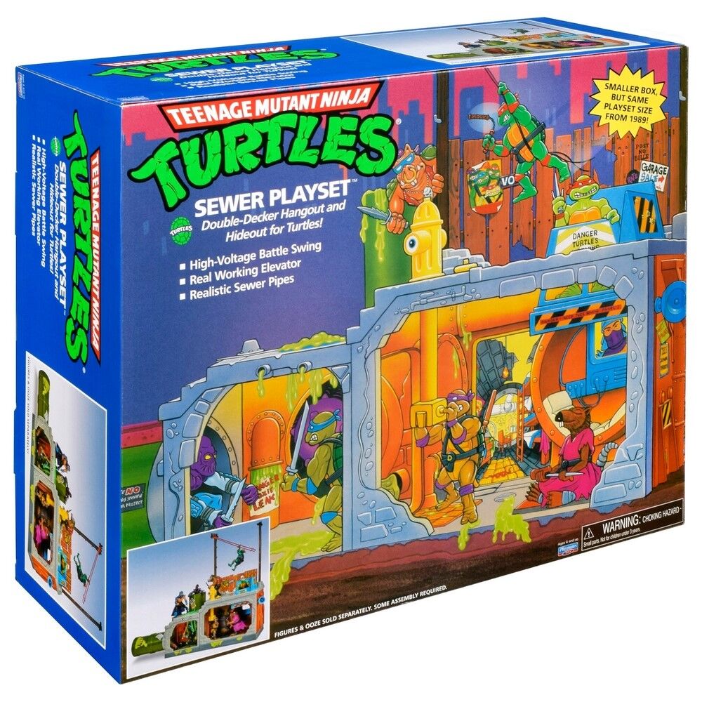 TMNT Classic Secret Sewer Pipe Playset