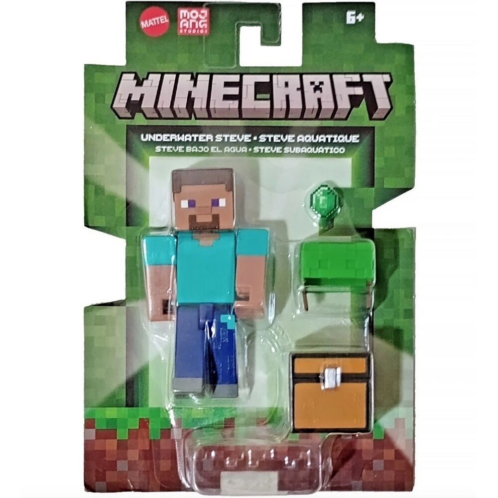 Minecraft Craft-A-Block Steve Aquatique