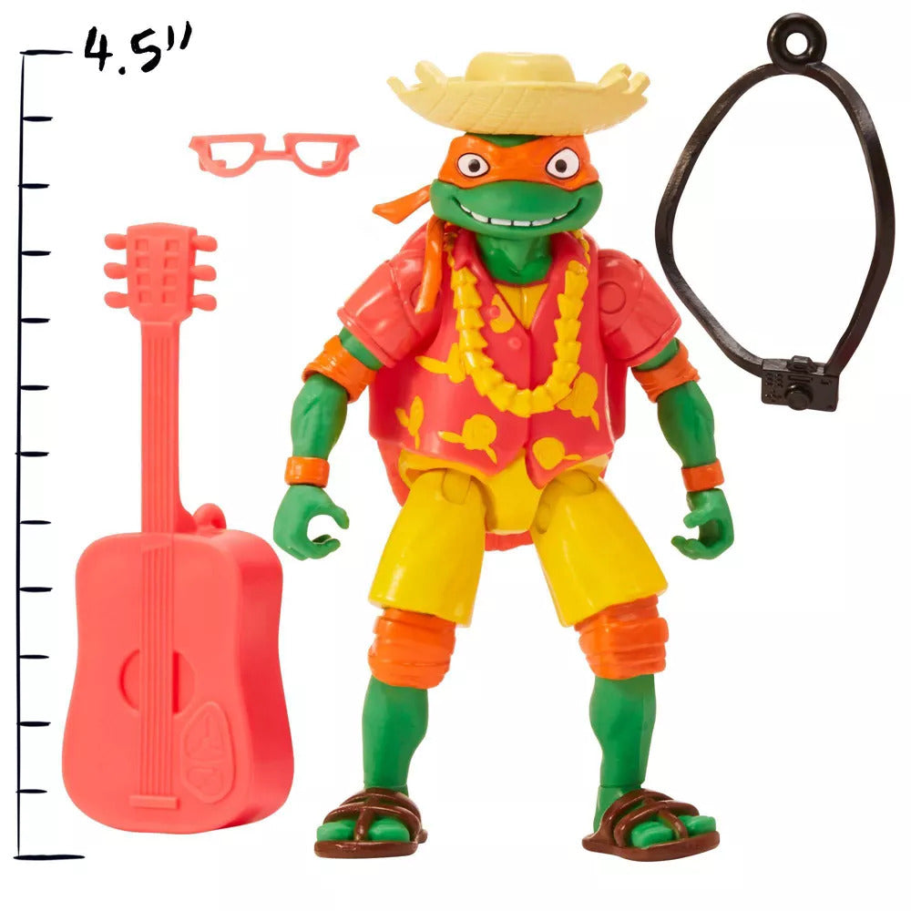 TMNT Mutant Mayhem Basic Figure - Beach Bum Mikey