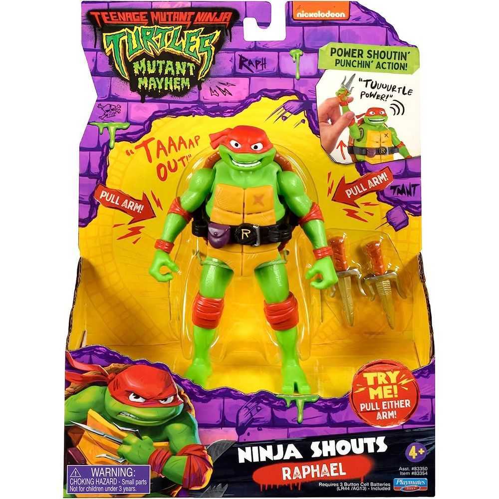 TMNT Mutant Mayhem - Ninja Shouts Raphael