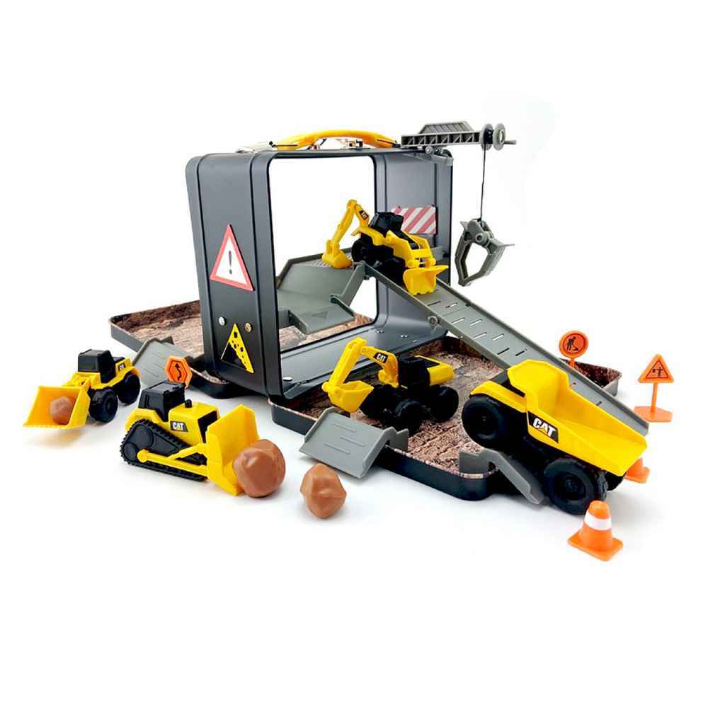 CAT Little Machines - Store N Go Playset