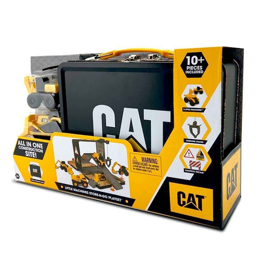 CAT Little Machines - Store N Go Playset