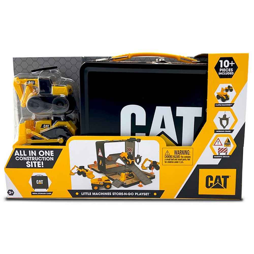 CAT Little Machines - Store N Go Playset