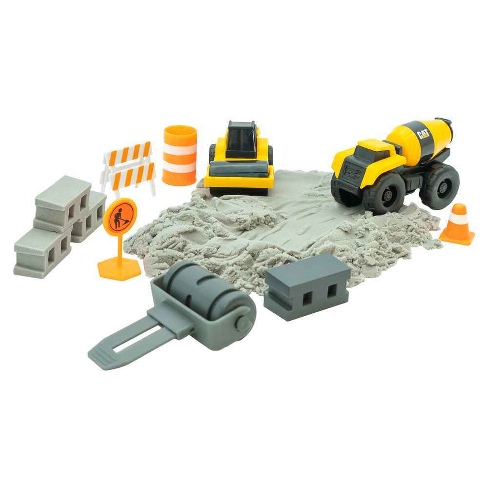 CAT - Dig N Build Concrete Playset