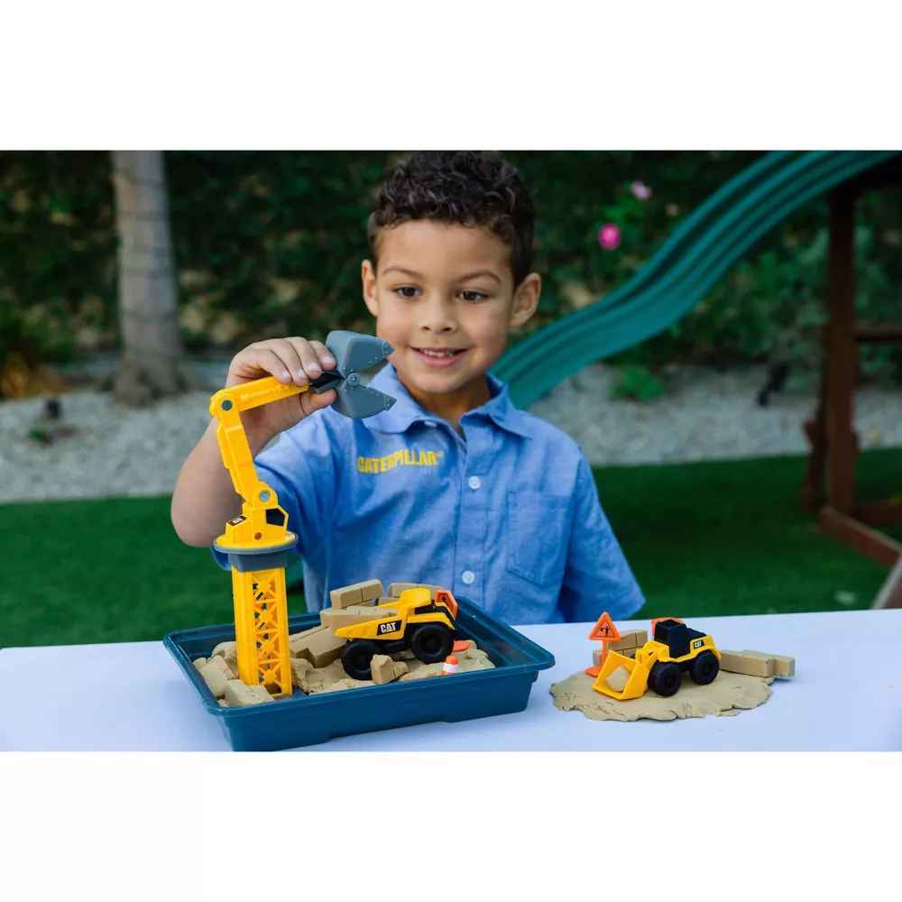 CAT - Dig N Build Dirt Playset 340g