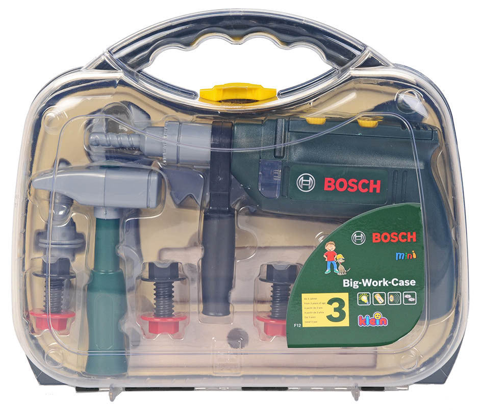 Bosch Mini Toy - Hammer Dill & Tool Case