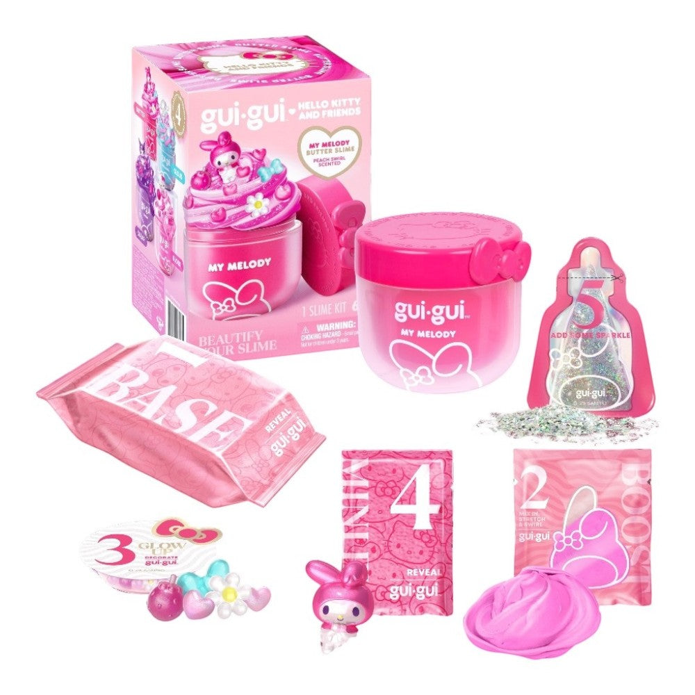 Gui Gui Hello Kitty And Friends Butter Slime - My Melody