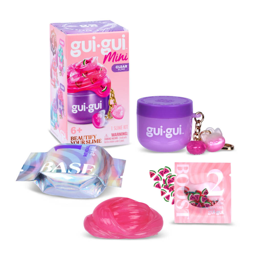 Gui Gui Mini Butter Slime Keychain Assorted Random  Selected
