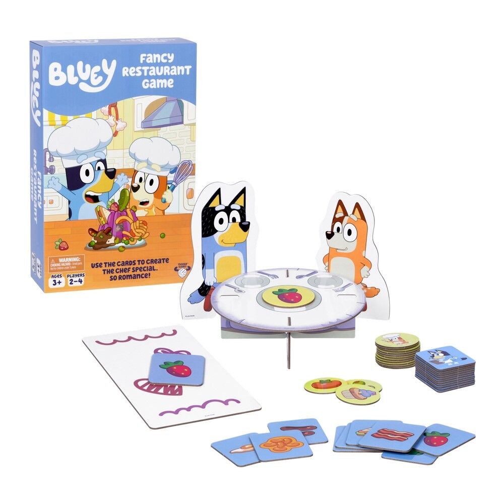 Bluey Fancy Restaurant Game - Dinnertime Dash