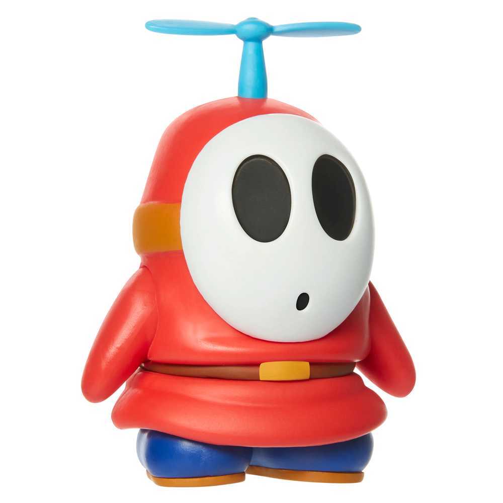 Super Mario Articulated Figure - Shy Guy with Propeller (4")